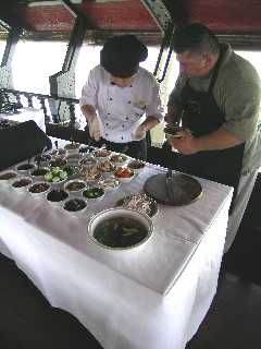Chef Miguel in Thailand taking cooking class